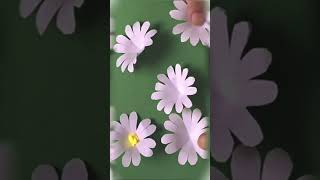 Flower Making372 Paper Crafts For School diyartandcraft craft giantpaperflowerwalldecorideas [upl. by Helprin]