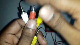 TWO TYPES OF RCA CABLE IN TAMIL [upl. by Ycrem]