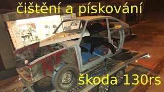 čištění pískování lakování škoda 130rs [upl. by Aretina531]