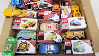 12 Types Cars Tomica ☆ Tomica miniature cars opened and stored in convoy [upl. by Estella]