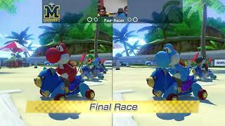 Manistee VS Pinconning  Mario Kart PlayVS Michigan  Week 7 [upl. by Lennod148]