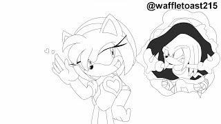 Animatic Knuckles Buys Rouge Daisies Sonic TwitterTiktok Takeover 7 [upl. by Elleinnad]