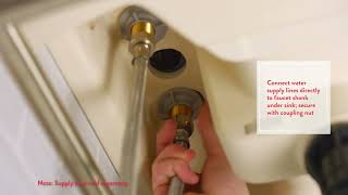 How to Install the Braymer TwoHandle Centerset Bathroom Faucet [upl. by Octavie]