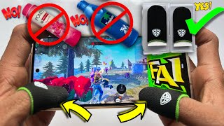 No powder no oil for mobile gaming Finger sleeves is best for mobile gaming full detail [upl. by Auos]