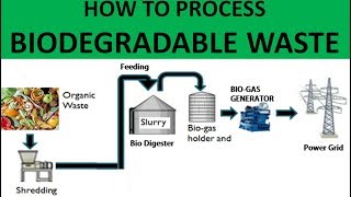 Biomethanation an Anerobic Digestion Convertion of Biodegradable Waste into Electricity amp Compost [upl. by Bordy610]