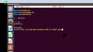 system programming getpidandgetppid systemcallsusing linuxubuntu [upl. by Ahsekram]