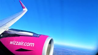 Wizzair Airbus A320232  London Luton to Budapest Full Flight [upl. by Leese433]