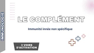 Immunité innée  Le système de complément synthèse voies dactivation et récepteurs cellulaires [upl. by Petracca]