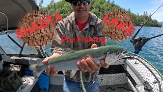 Shasta Lake PreFishing for Kokanee Power Trout Tournament [upl. by Moazami]