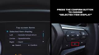 AllNew Isuzu DMax How To Customise the Display Settings on the Multi Information Display [upl. by Aisekal]