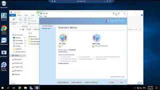 SyncToy Setting Backup Windows Server [upl. by Lacy]