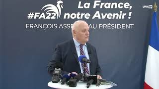 Programme François Asselineau UPR 2022  Fraternité [upl. by Lamoree627]