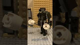 Double Plunger Cameraman In LEGO DaFuqBoom fyp shorts skibiditoilet [upl. by Shurwood]