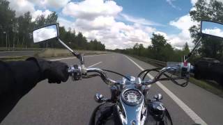 XVS 650  Highway Cruise GoPro onboard [upl. by Nicolai]