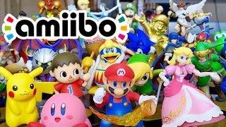 COMPLETED AMIIBO COLLECTION SHOWCASE amp REVIEW [upl. by Artep]