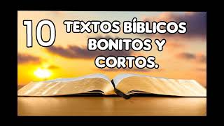 10 textos Bíblicos cortos y Bonitos [upl. by Alahcim]