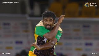 MUTTIAH MURALITHARAN TOP CPL WICKETS [upl. by Llenrep]