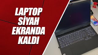 LAPTOP SİYAH EKRANDA KALDI \u00100 ÇÖZÜM [upl. by Medrek]