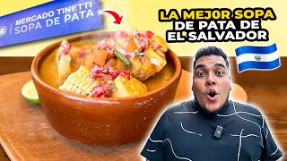 🤤PROBANDO la MEJOR SOPA de PATA en el MERCADO TINETTI festival [upl. by Corella]