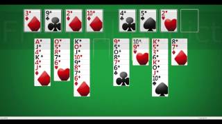 How to solve freecell game 9718 [upl. by Odnaloy794]