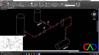 Tutorial Autocad Piping Isometric Mudah [upl. by O'Gowan]