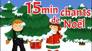 Mon beau sapin  15min de chansons et comptines de noël avec paroles pour petits [upl. by Haraj]