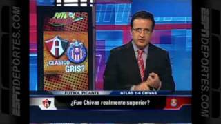 Futbol Picante Analisis del clasico tapatio Chivas 41 Atlas [upl. by Airamasor193]