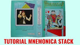 TUTORIAL JUAN TAMARIZ MNEMONICA STACK FROM NEW DECK ORDER WITH FARO SHUFFLE [upl. by Aliahs]