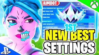 NEW BEST Controller SETTINGS  Sensitivity in Chapter 5 Fortnite Tutorial [upl. by Beulah945]