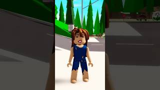 THEY ABANDONED AND MOCKED THE BACON GIRL 😢 roblox brookhaven shorts [upl. by Idyh36]