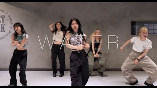 Tyla  Water  Monroe choreography [upl. by Odlonyer]