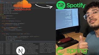 Coding a SoundCloud to Spotify Converter  Java Spring Boot PostgreSQL APIs Nextjs [upl. by Nwahsid172]