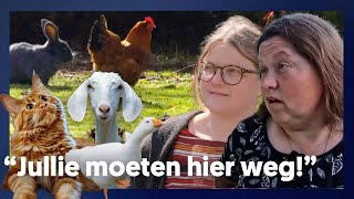 SAMEN met 30 HUISDIEREN op STRAAT gezet 🐰🦆🐶  Huizenfixers [upl. by Ajim]