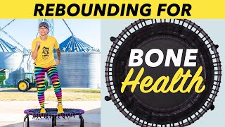 Rebounding Workout to Support Bone Health Beginners and Seniors Osteoporosis Osteopenia [upl. by Osyth]