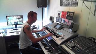 Radetzky March Johann Strauss Performed On Yamaha Tyros 4 By Rico [upl. by Yadroc]