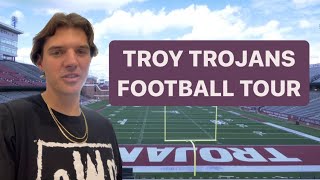 I Tour Troy’s Football Player Facility [upl. by Ransome]