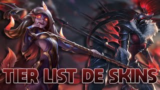 TIER LIST DE SKINS DUPLA  KALISTA E LILLIA MUITO PEDIDAS [upl. by Aivin]