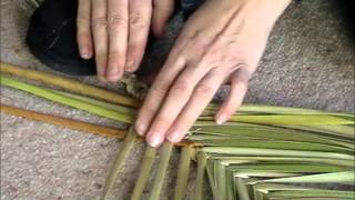 Wahakura weaving step by step part one [upl. by Aurlie]