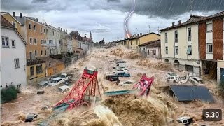 Floods in Spain cause chaos as DANA Vinaròs and Benicarlo under water [upl. by Wadsworth912]