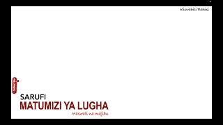 matumizi ya lugha  maswali na majibu  questions and answers  kiswahili questions and answers [upl. by Yrro]