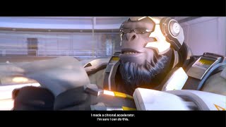 Overwatch Classic Winston Intro [upl. by Wickman358]