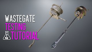 Wastegate Actuator Testing [upl. by Thorlay]