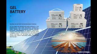 Champion Power Gel Battery Your Solar Energy Storage Solution [upl. by Aenal]