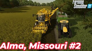 Getting Ripped Off with Potato contract FS22 Alma Missouri Ep 2 [upl. by Moncear]