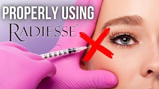 How To Use Radiesse Filler  Avoid THESE Mistakes  Lesson Of The Day [upl. by Ailegnave860]