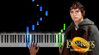 Lord of the Rings Theme of The Shire Piano Tutorial [upl. by Oniskey]