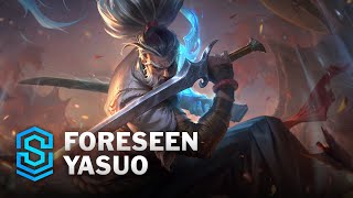 Foreseen Yasuo Skin Spotlight  League of Legends [upl. by Eanram]