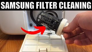 How to Clean Your Samsung Washing Machine Filter [upl. by Sachi717]