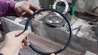 Piping Engineering  Making rubber gasket amp o ring Courtesy Raj amp Co Mob8017543184 9064368309 [upl. by Accever]