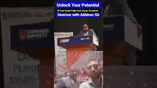 Unlock Your Potential Why MTech Could Triple Your Career Prospects 🚀  Seminar with Abhinav Sir [upl. by Jehoash]